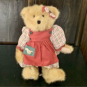 Boyds Bears Cheryl Ann Cooper 14” Plush Bear 2005 Head Bean Collection #904402